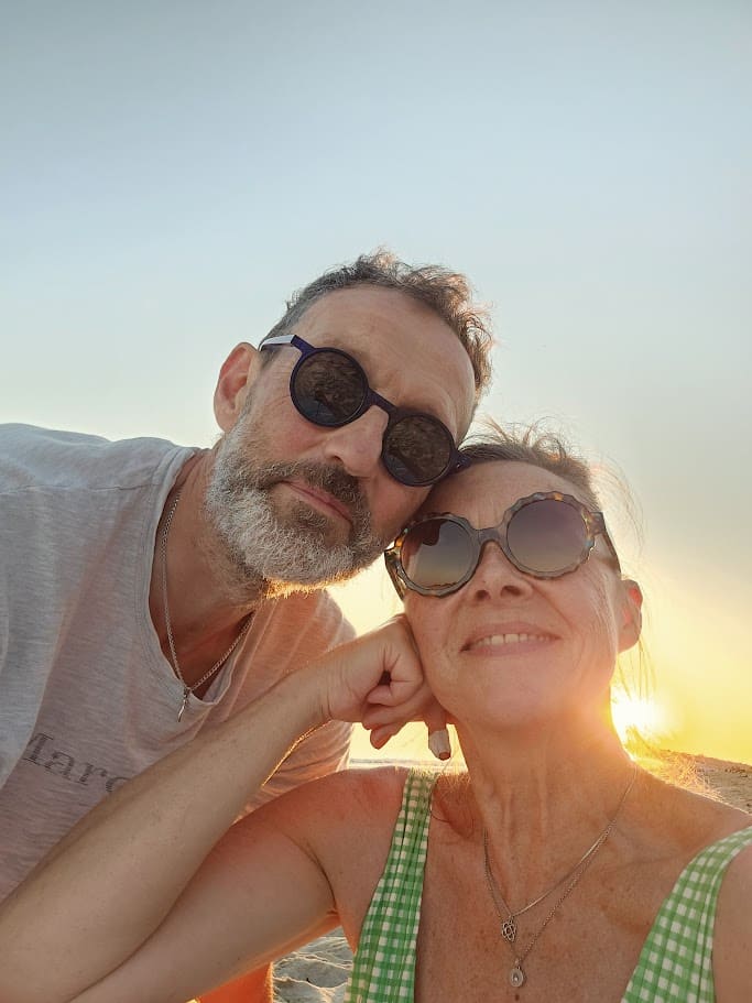 Pierre and I sunset kerler