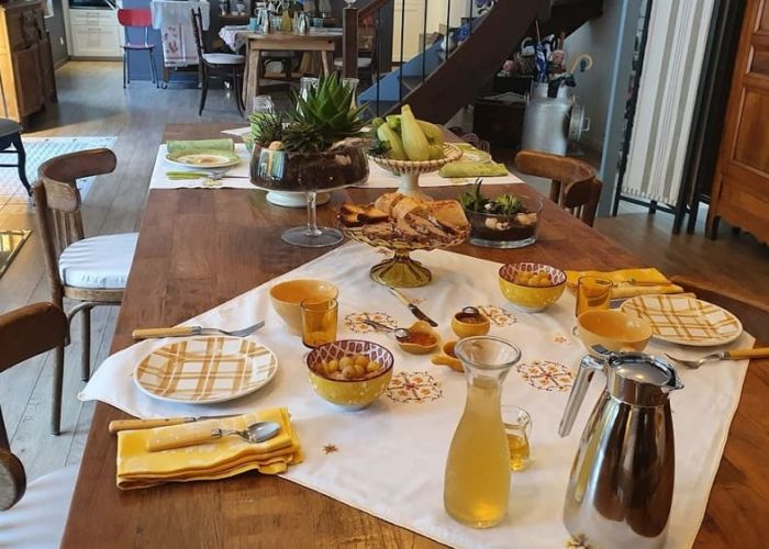 Au 46, Maison d'hôtes nature et table d'hôtes bio et végétarienne à Benodet en Bretagne