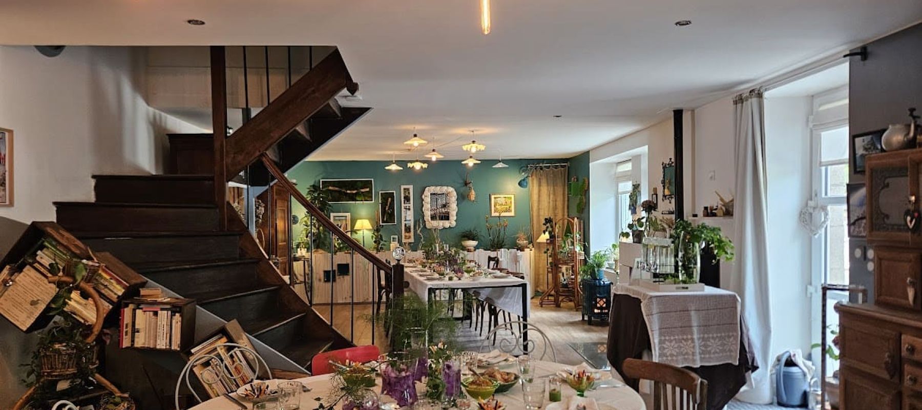 Au 46, Maison d'hôtes nature et table d'hôtes bio et végétarienne à Benodet en Bretagne